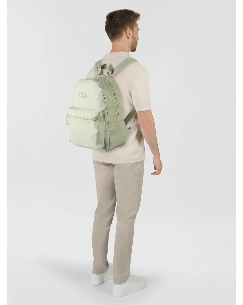 Sac à dos ergonomique Bench Nova Backpack gris-vert contre mal de dos