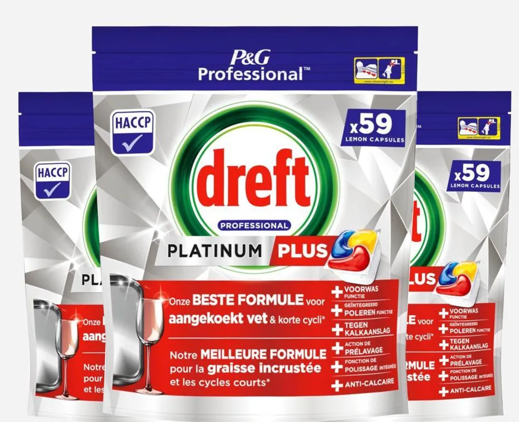 Offerta Dreft Platinum Plus 177 Pastiglie Lavastoviglie Lemon