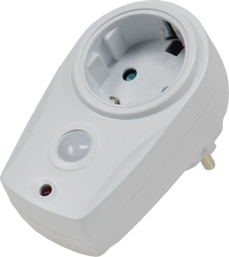 Spina adattatore ChiliTec con sensore crepuscolare 230V, Immagine del prodotto 