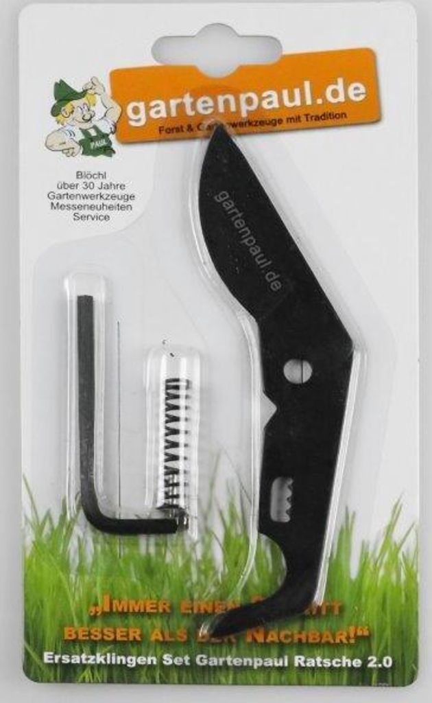 Gartenpaul Ersatzklingen Set für Gartenschere Ratsche 2.0
