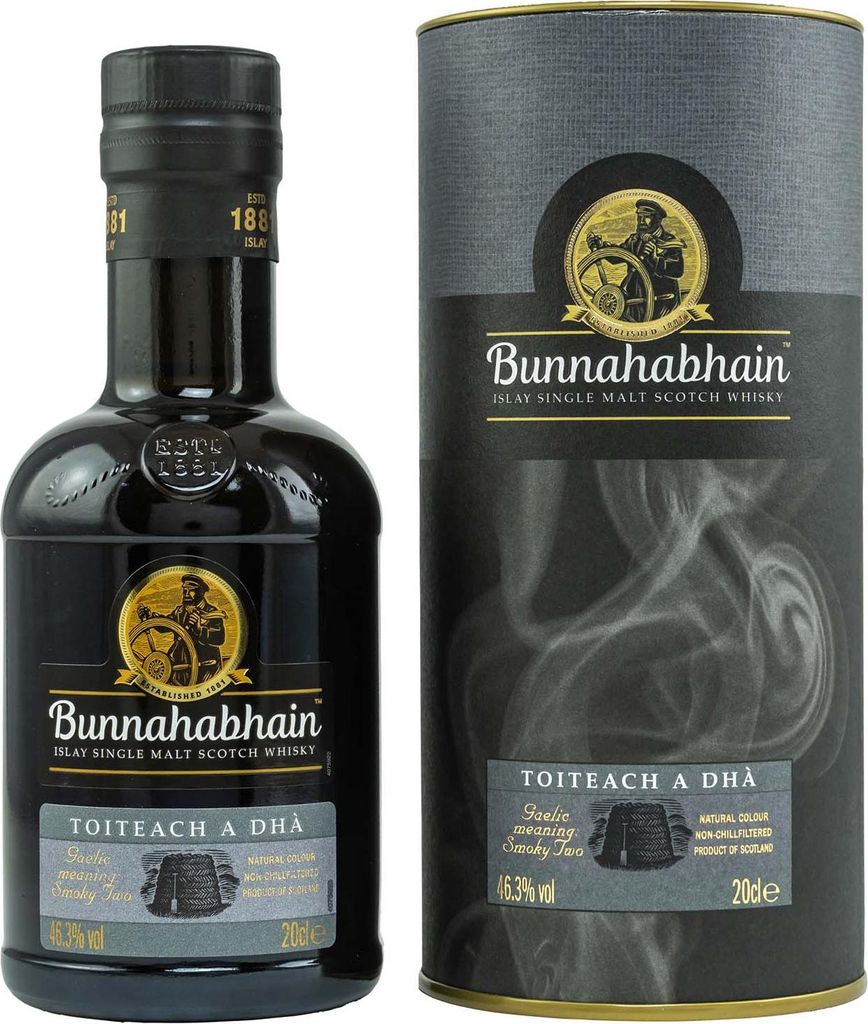 Bunnahabhain - Toiteach a Dhà - Midi - Smokey Two - Islay Single Malt Scotch Whisky