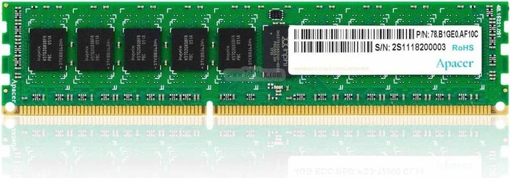 Mémoire vive Apacer DDR3 8 Go (1x8 Go) 1600 MHz Image du produit 