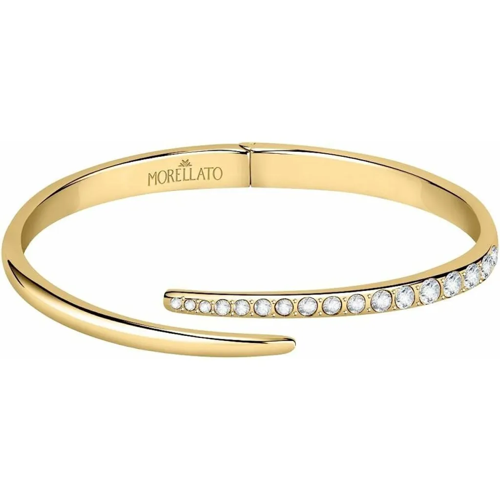 Elegante bracciale solido con cristalli Poetica SAUZ34
