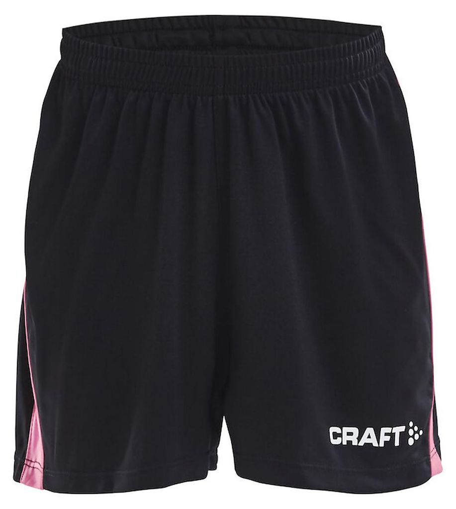 CRAFT Progress Short Contrast WB JR Black/Pop 158/164