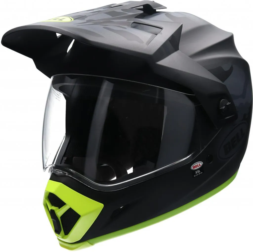 Casque Bell MX-9 Adventure MIPS Stealth Noir Mat pour Moto Taille S