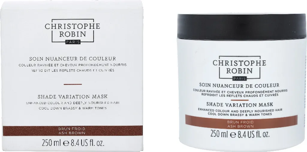 Adieu Reflets Roux : Masque Ash Brown 250ml pour Bruns Froids Parfaits - 2