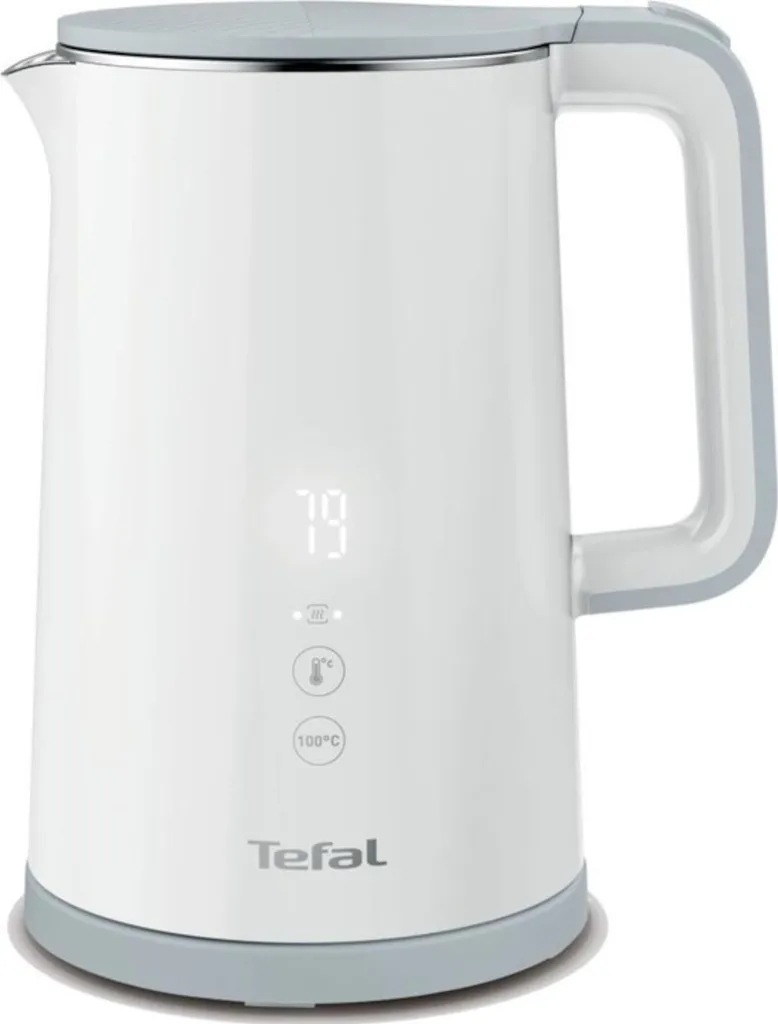 Bouilloire Électrique Tefal Sense Blanche 1,5L avec Sélection Température