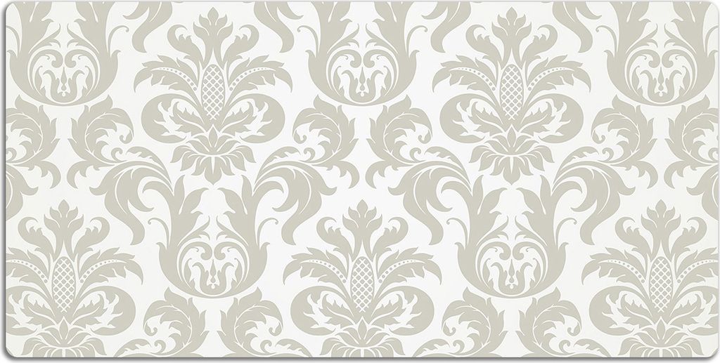 Schreibtischmatte Tischunterlage 90x45 cm Mauspad - Blumentapete.