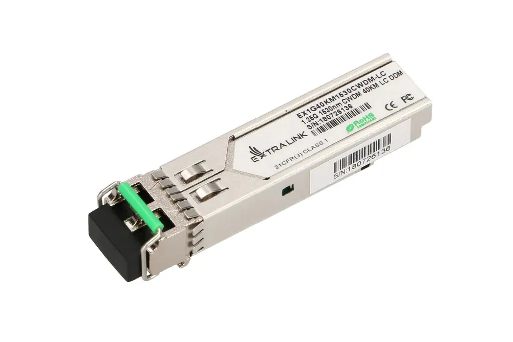 Modulo SFP 1.25G CWDM Extralink 1530nm 40km LC DOM - Qualità Vera