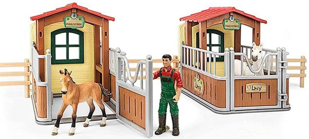 Schleich 72116 Návšteva otvorenej stajne Obrázok produktu 