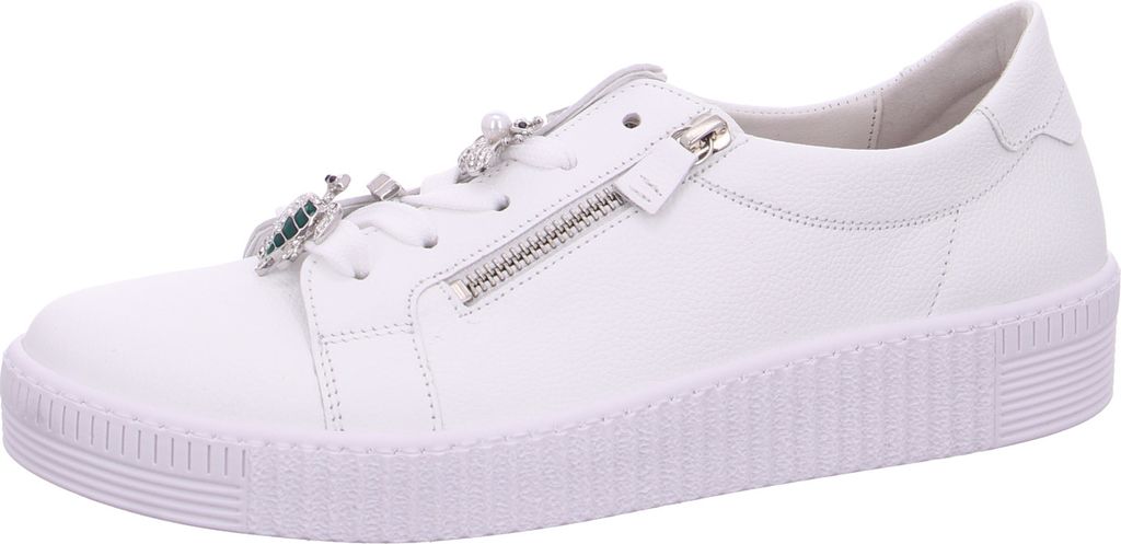 Gabor 63.339 Damenschuhe - Halbschuhe - Sneaker weiß Freizeit NEU
