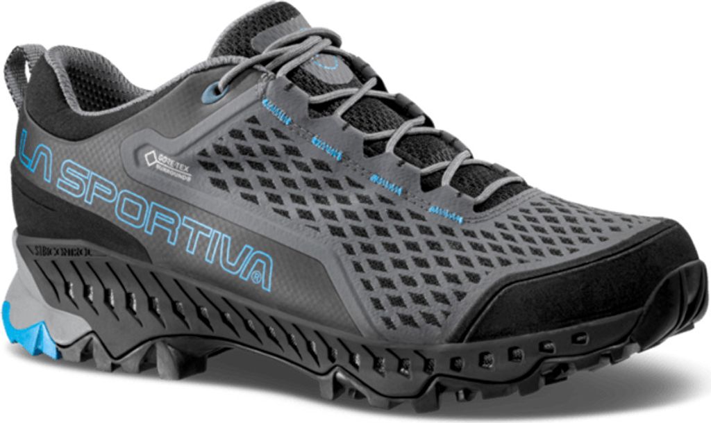 Spire GTX, Mountain Hiking, Man, Shoes, Low Cut, G03B14 Slate/Tropic Blue, 46 - La Sportiva