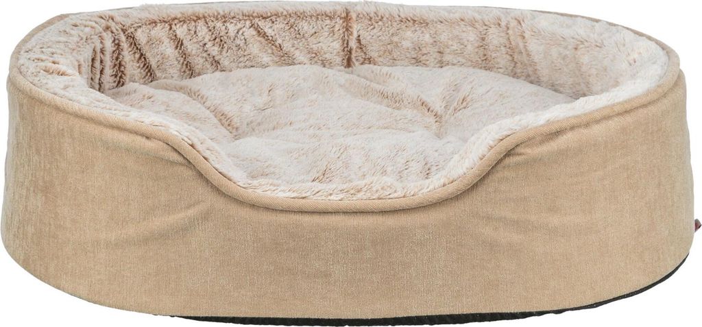 TRIXIE Vital Bett Lino Soft - beige/creme - 110 × 92 cm
