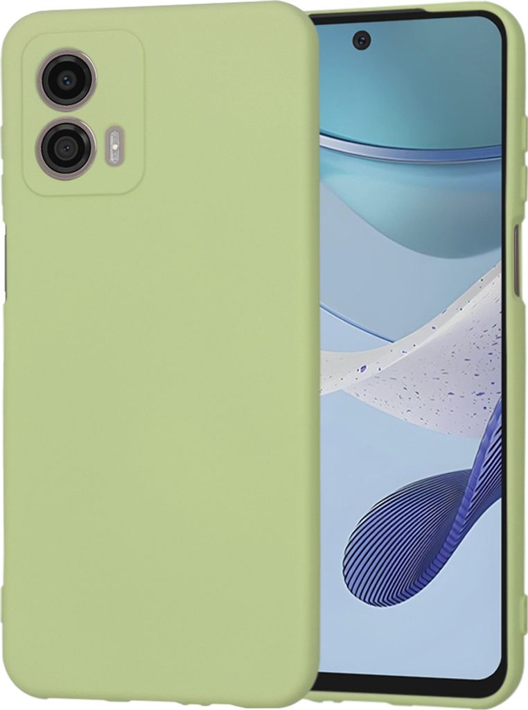 Techsuit Soft Flex Back Cover Hülle für Motorola Moto G53 - Matcha