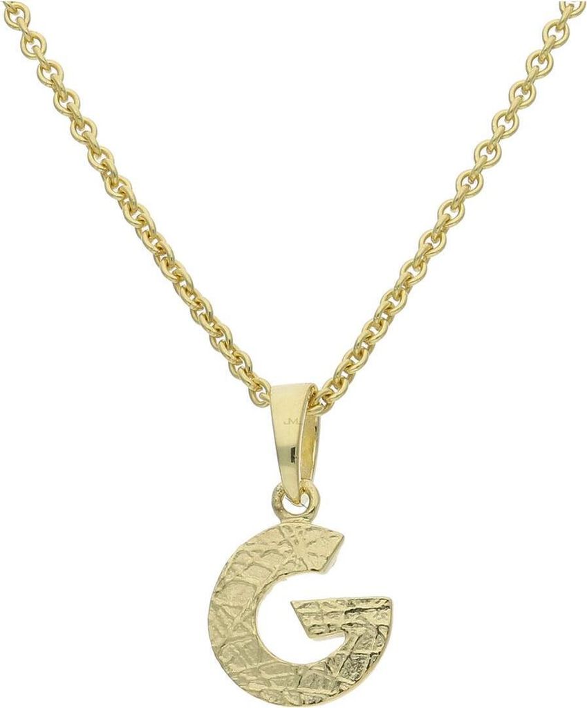 JuwelmaLux Anhänger Buchstabe "G" 333 Gold JL20-02-1067