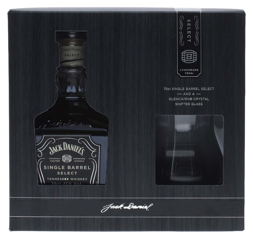 Jack Daniels Single Barrel Select Geschenkset Produktbild 