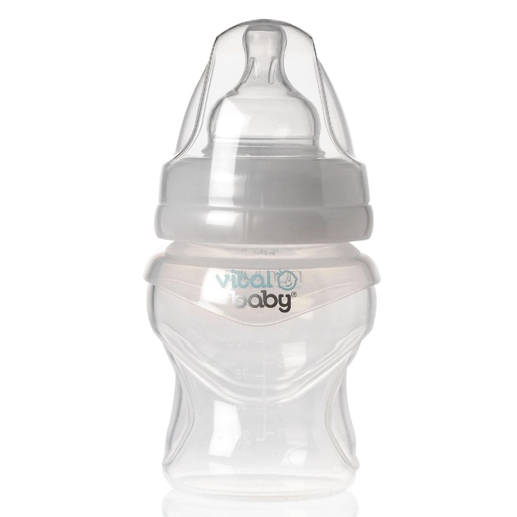 Vital Baby Nurture Airflow Baby-Flasche + Sauger, 150ml Fassungsvermögen, -frei