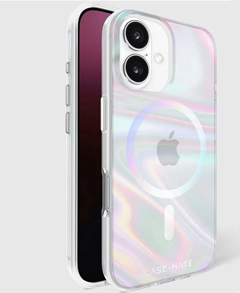 Coque MagSafe Case-Mate Soap Bubble Effet Irisé et Résistance aux Chocs - 20