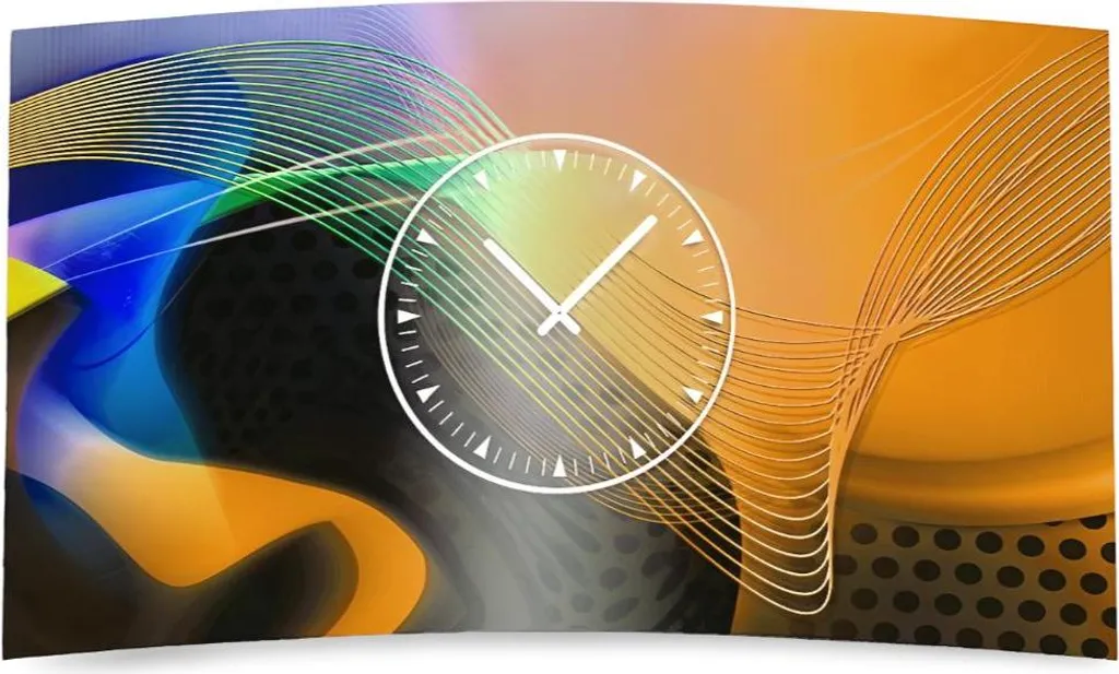 Orologio da parete astratto di design orologio da parete moderno silenzioso senza ticchettio dixtime 3D-0149