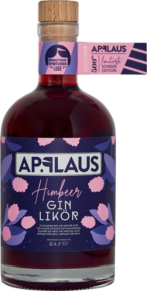 Applaus Stuttgart Himbeer Gin Likör