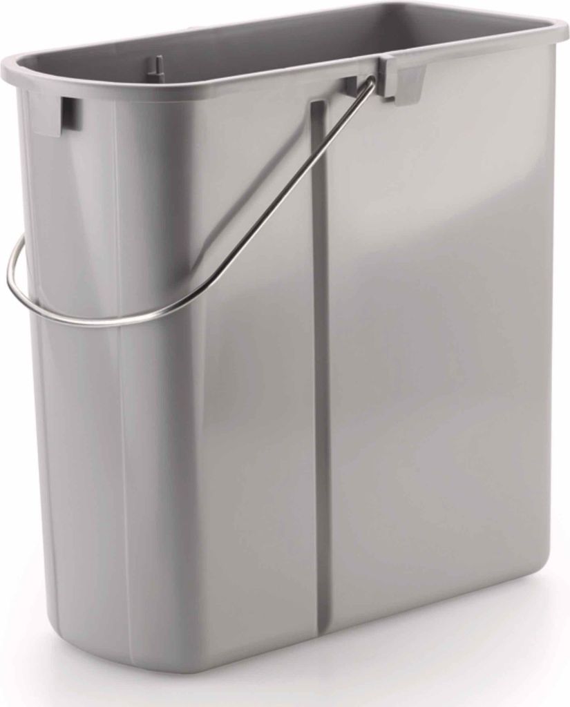 Naber Ersatzeimer, alu grau (19 Liter). Ersatzeimer.  - Produktbild 