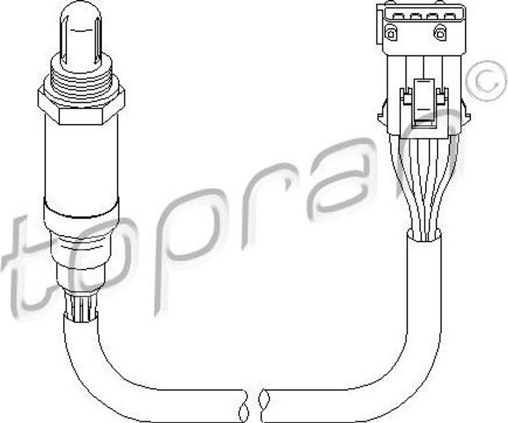 Sonde Lambda TOPRAN 722 020 pour Xsara et ZX - Capteur OE 16289S Neuf