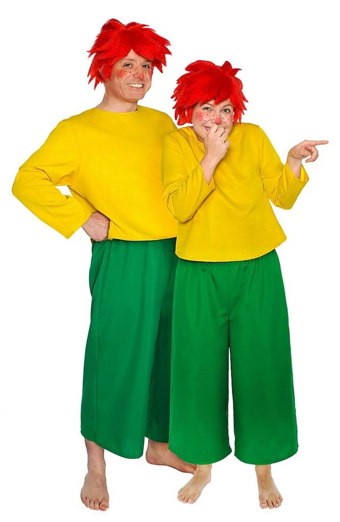 Pumuckl Kostüm - Fasching Karneval Kobold Kostüm Größe: S