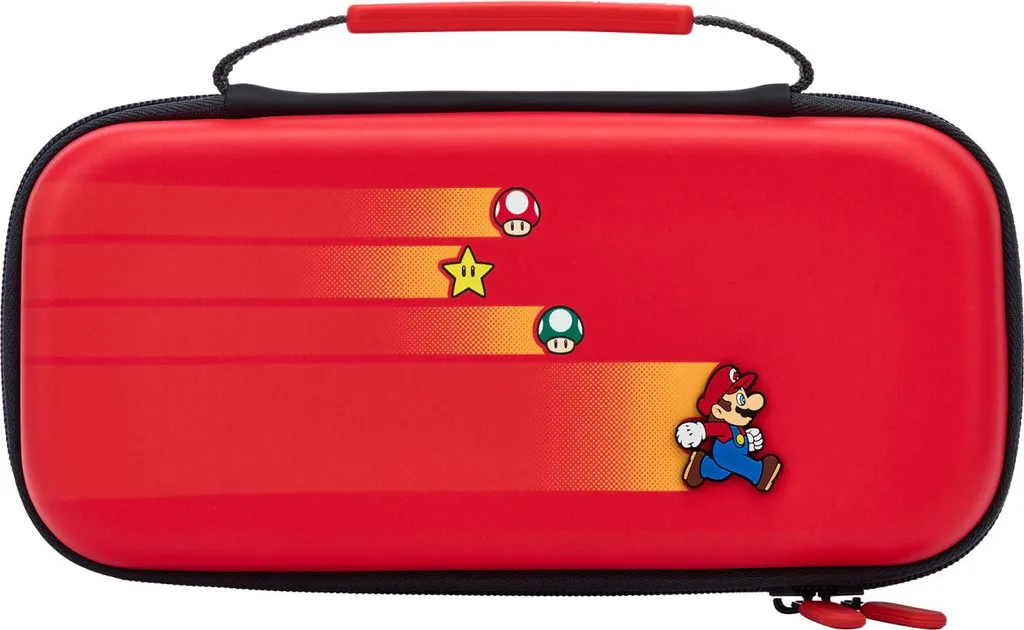 Protection Console Portable Idéale pour Voyage Étui Feutre Rouge PowerA