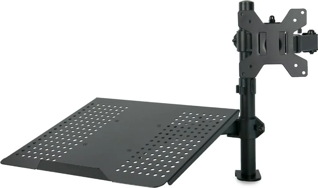 Support moniteur et PC portable SolidHand LM01 en acier ajustable - 2