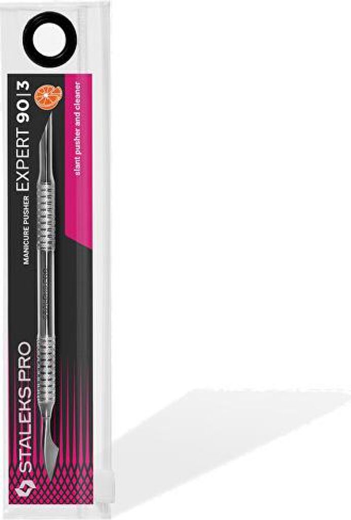 Staleks Pro Expert PE-90/3 Nail Cuticle Pusher and Cleaner