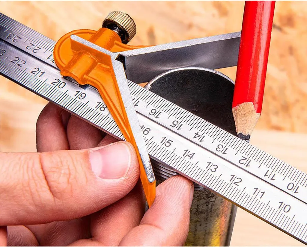 Équerre multifonctionnelle 30 cm : stop aux erreurs de mesure d'angle - 2