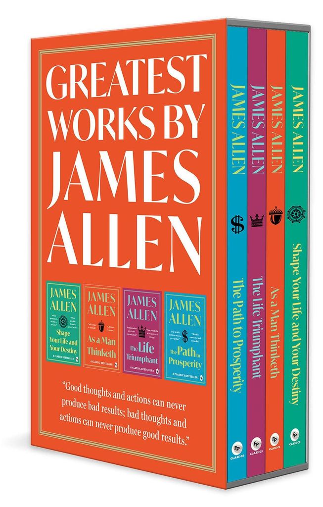 Greatest Works by James Allen (Set of 4 Books)