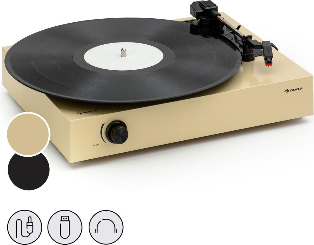 Auna gramofón na vinylové platne, gramofón s reproduktorom, Obrázok produktu 