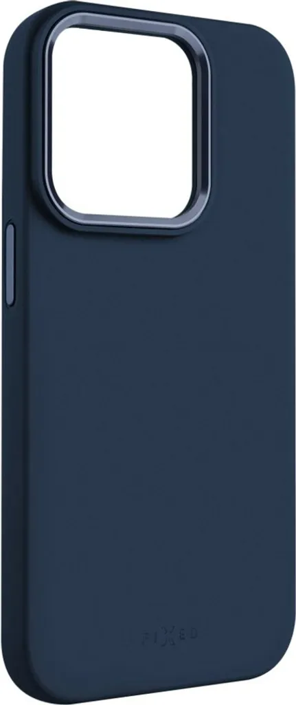 Cover MagSafe iPhone 15 FIXED MagFlow Blu - Protezione Vera 6,1"