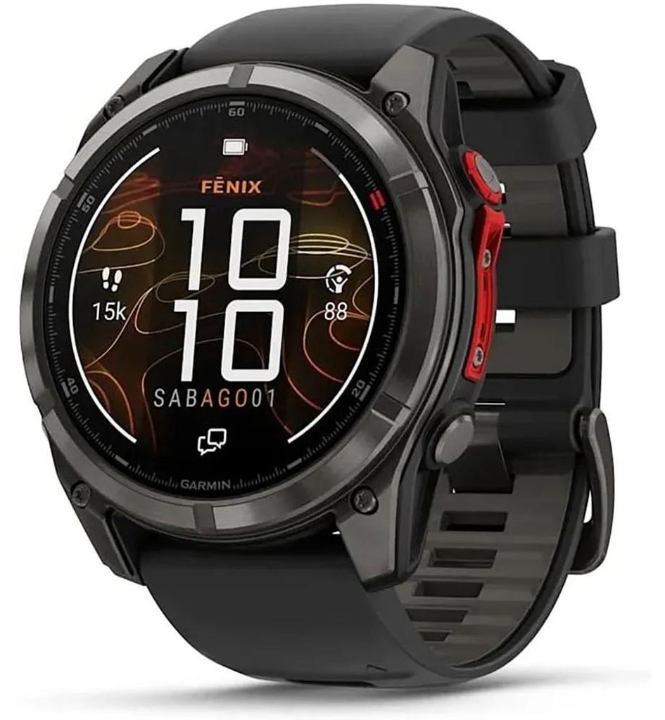 Garmin Fenix 8, 51 mm, safírové sklo, MicroLED displej, Obrázek produktu 