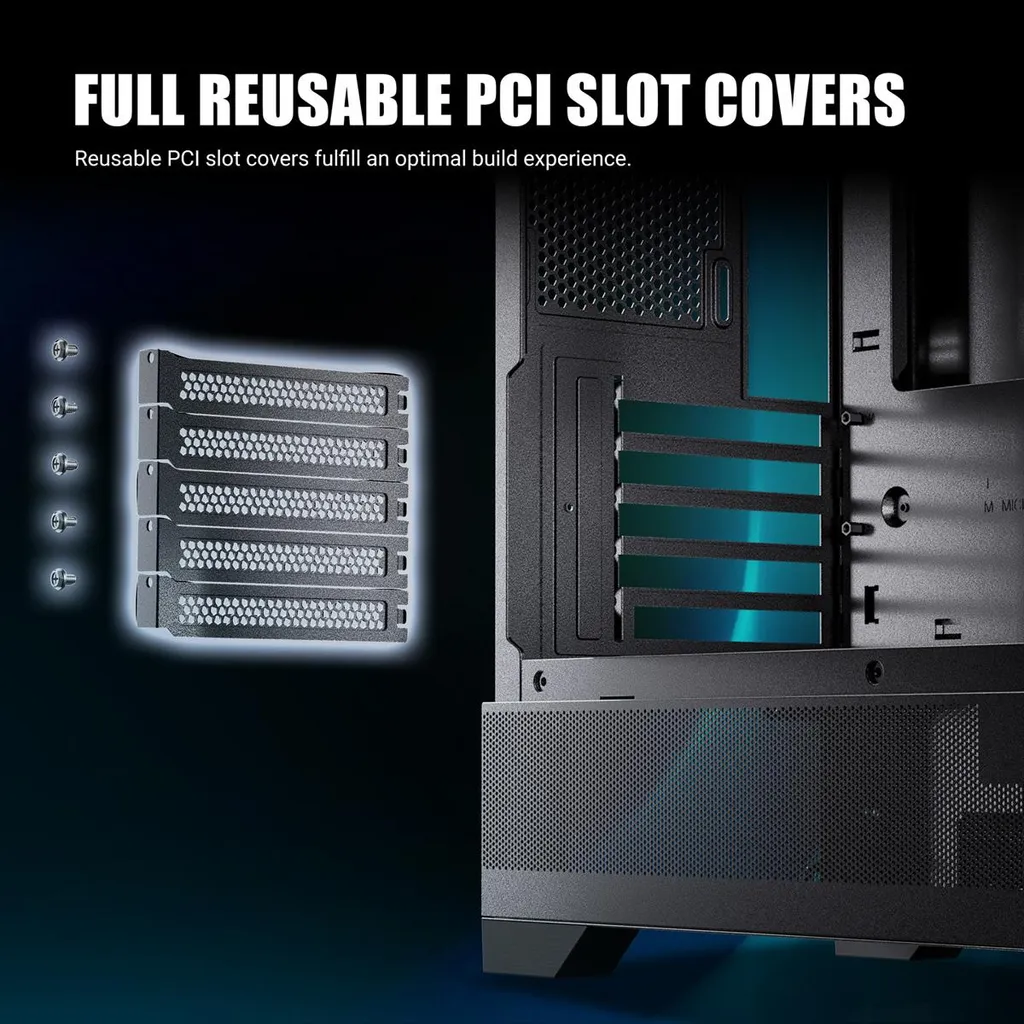 Antec CX500M ARGB Nero - Case Gaming Panoramic View 3 Ventole - 7
