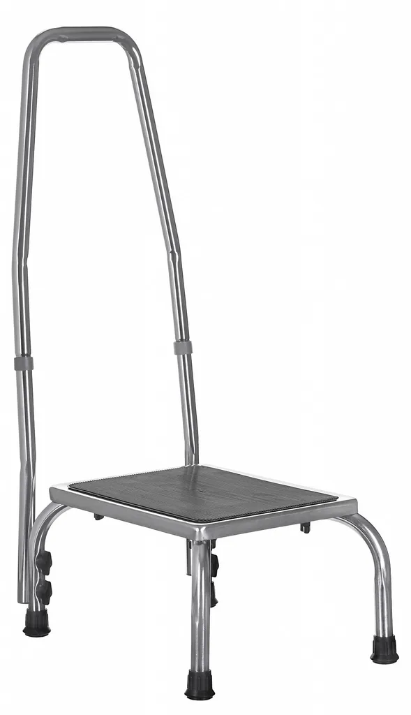 Marchepied de baignoire avec rampe de maintien sécurisée - Modèle Ergo+