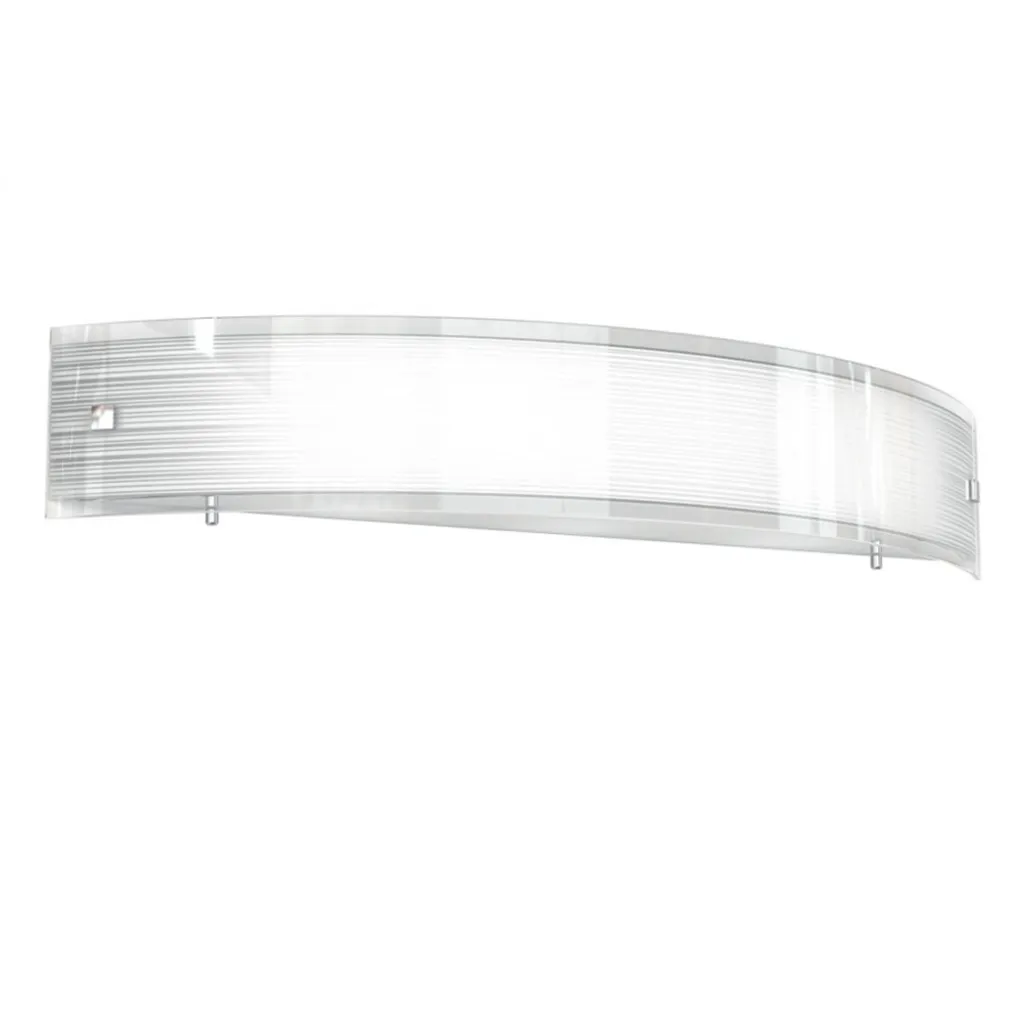Plafonnier Toplight Mad design chromé 4 douilles E27 format 70x50cm