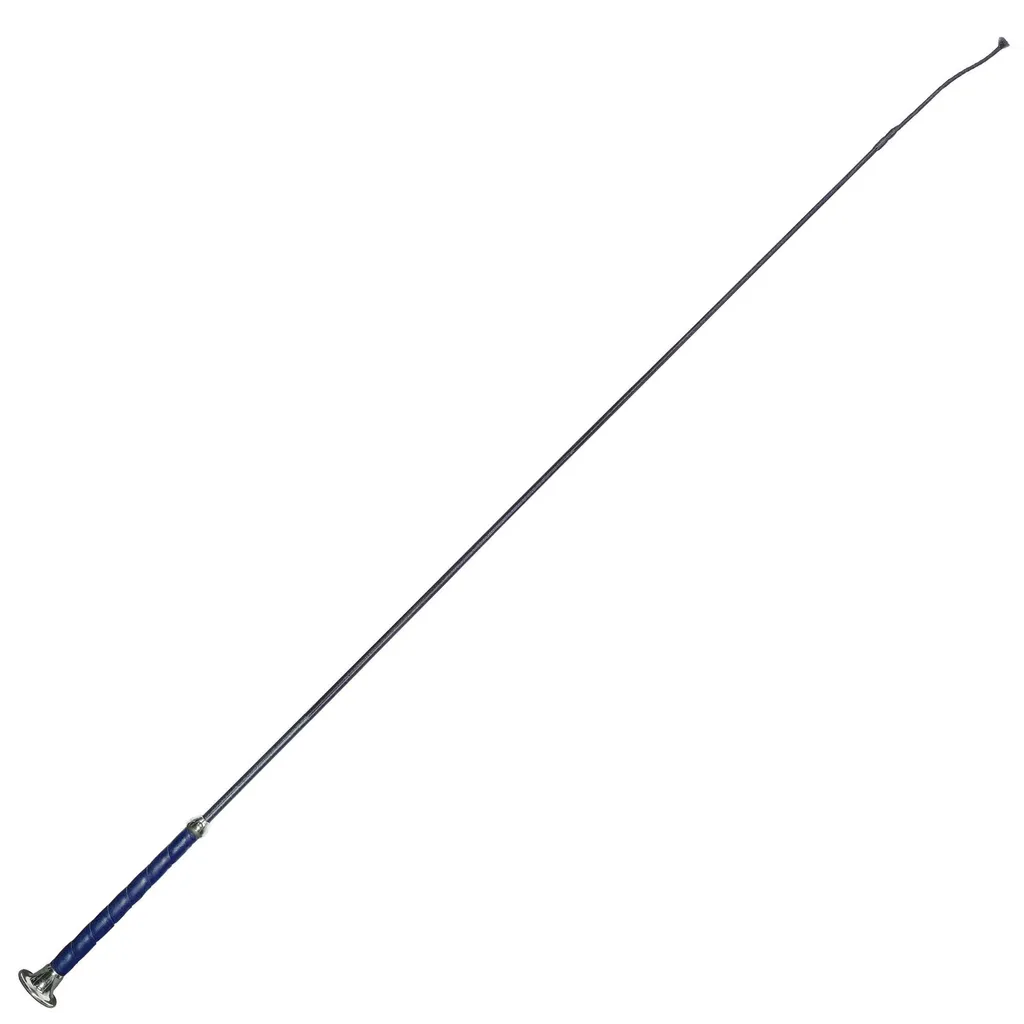 Canne de dressage marine 100cm Kerbl idéale pour le travail en carrière