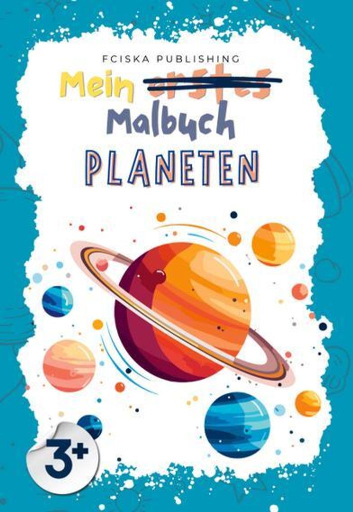 Mein erstes Malbuch: Planeten