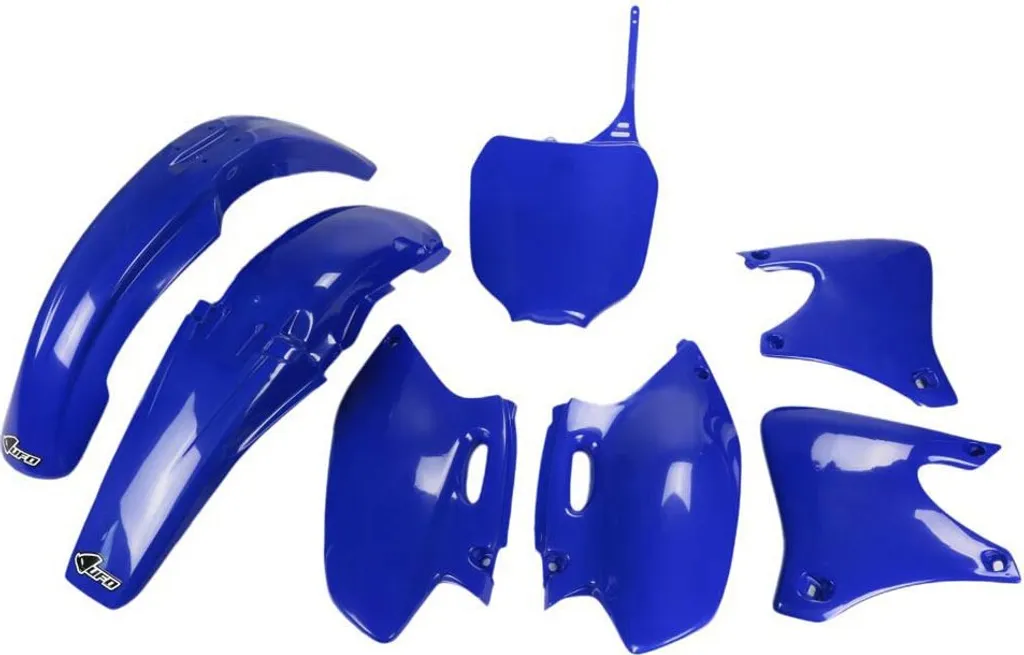 Plastiques UFO Résistants Yamaha YZ 250 F 01-02 Bleu YAKIT303-089 One Size
