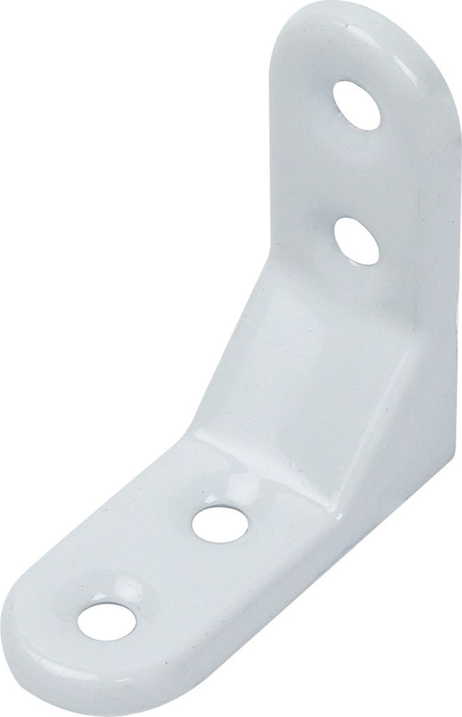 Alberts Zierwinkel | geprägt | weiß | 50 x 50 x 20 mm | 20er Set