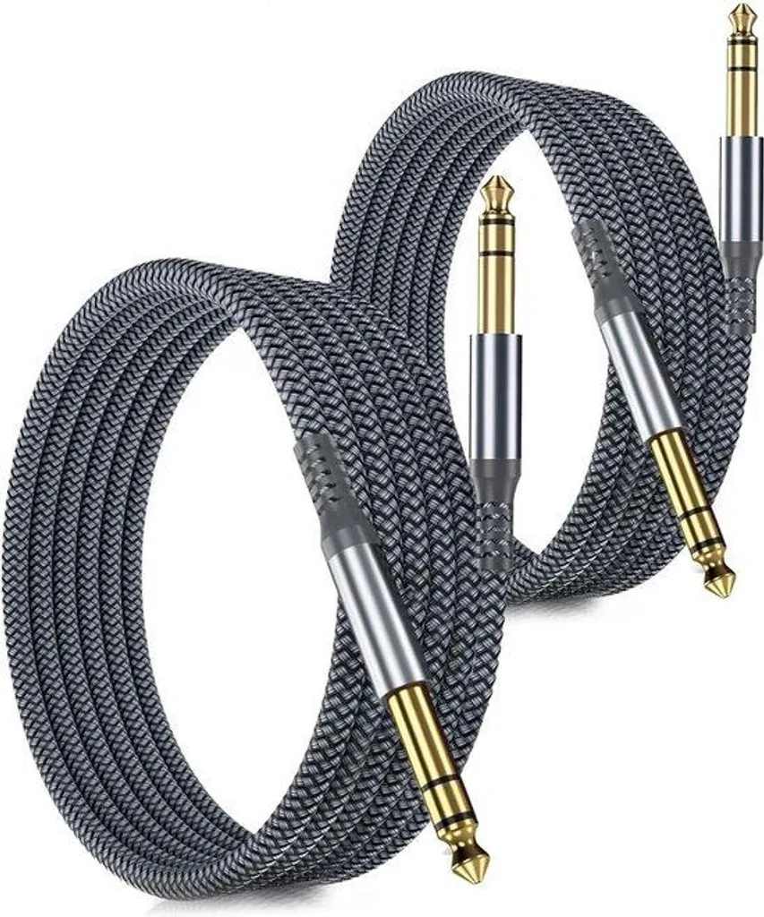 Câble jack 6.35mm 9m haute résistance pour guitare électrique et basse