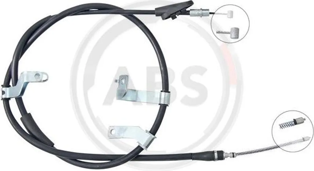Câble de frein à main A.B.S. K17304 pour Tucson OE 59770-2E500 Arrière
