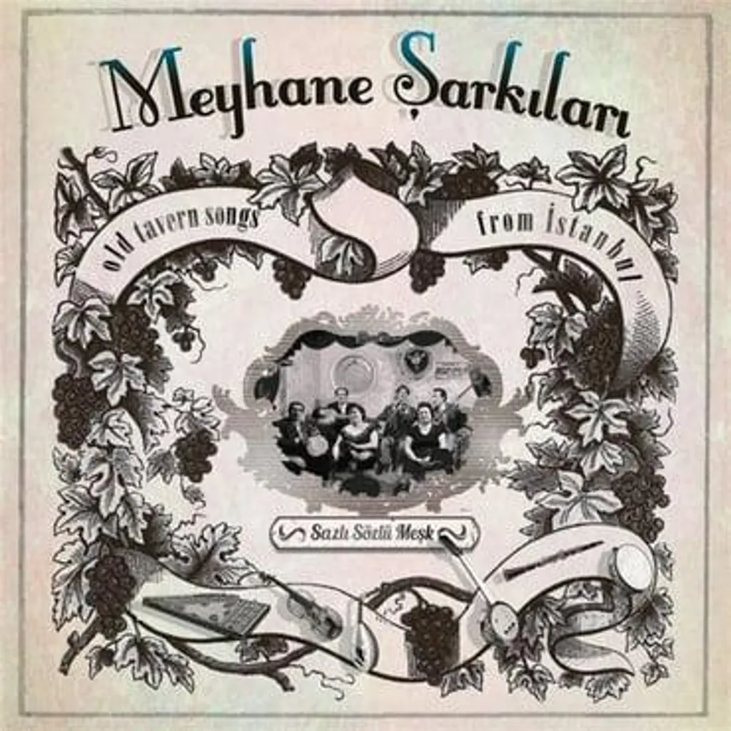 Disque Vinyle Chansons Meyhane - Musique d'Ambiance pour Dîner Oriental