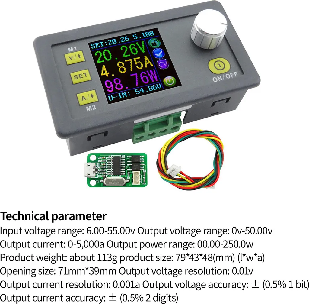 Module DPS5005 d'alimentation Step-down programmable avec communication - 6