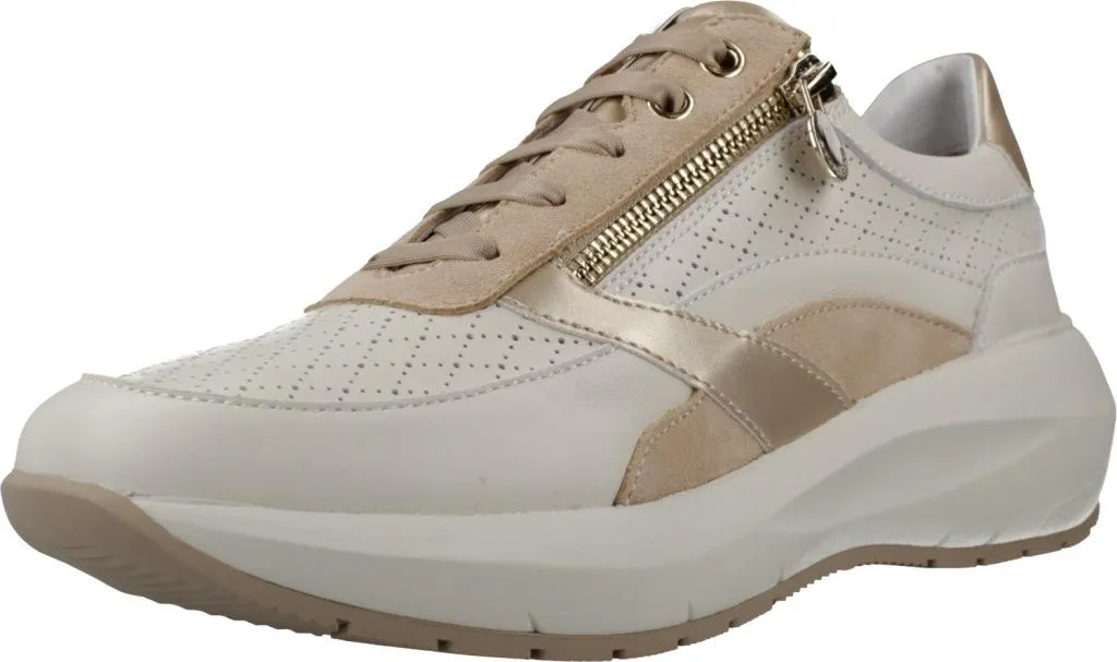 Baskets de Marche Urbaine Stonefly Twins 6 Blanc - Confort Cuir Nappa