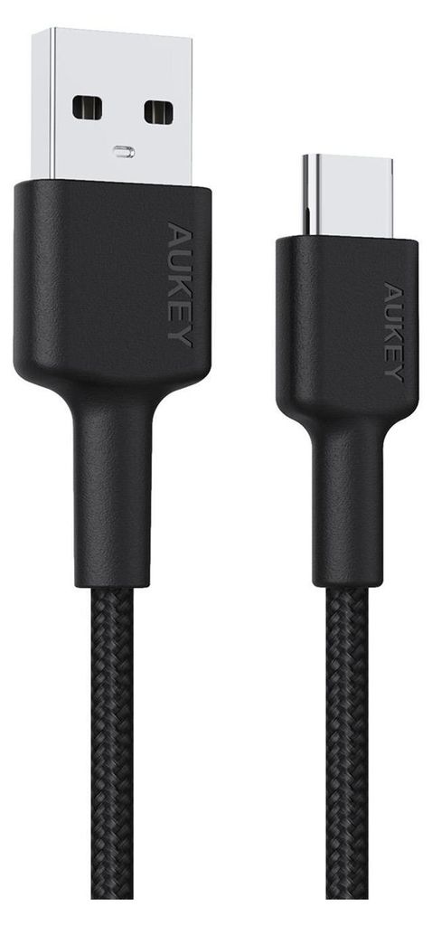 AUKEY CB-CD30, 0,9 m, USB A, USB C, 0,48 Gbit/s, Czarny Zdjęcie produktu 