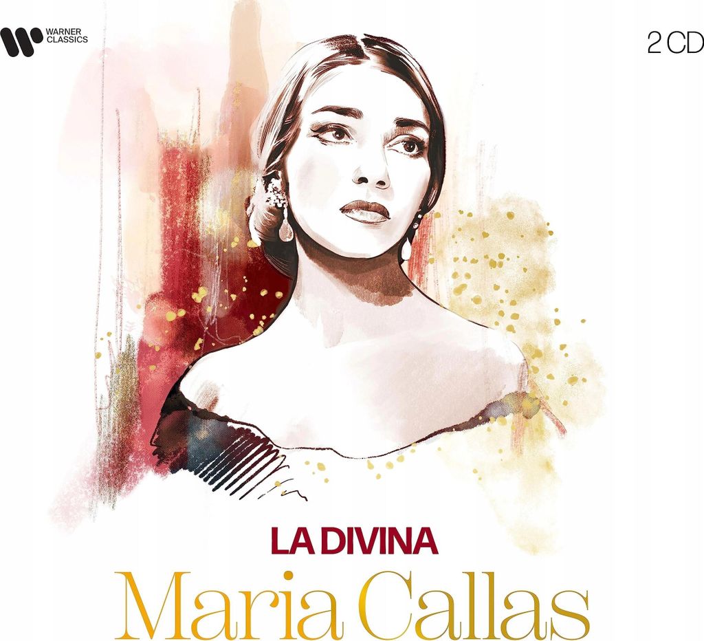 La Divina-Maria Callas(Best of 2CD) Studio-&Live-Aufnahmen