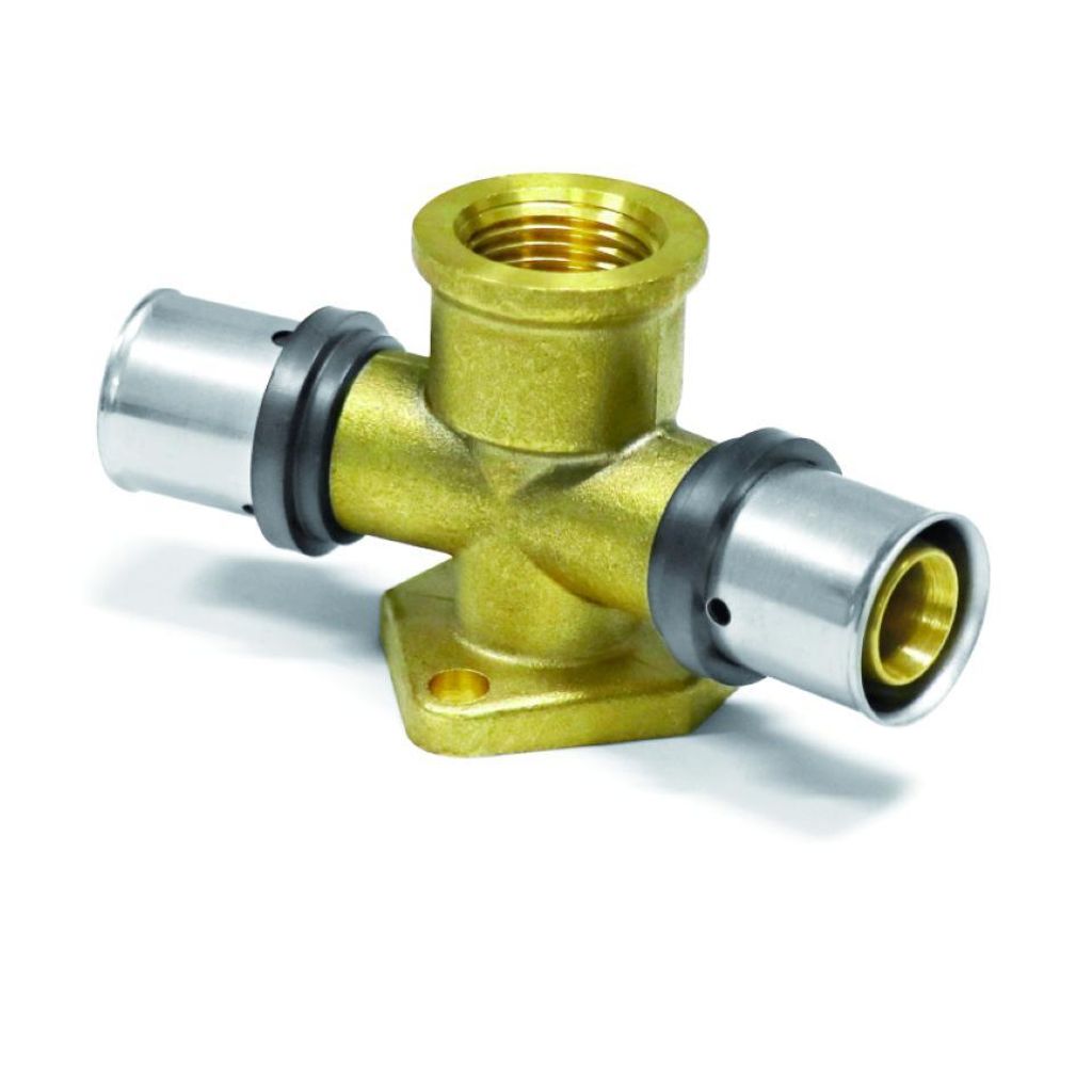 Pipetec Press-Wandwinkel Serie-Anschluss Größe: Serie 16 x 2 - 1/2 Zoll - 16 x 2 mm